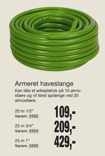 Harald Nyborg Armeret haveslange tilbud