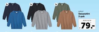 Lidl Sweatshirt 2-pak tilbud