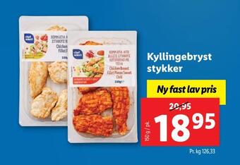 Lidl Kyllingebryst stykker tilbud