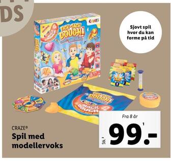 Lidl Spil med modellervoks tilbud