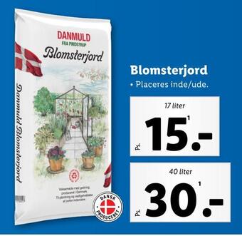 Lidl Blomsterjord tilbud