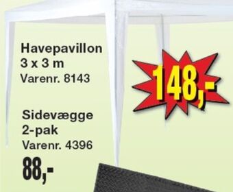 Harald Nyborg Ukendt havepavillon tilbud
