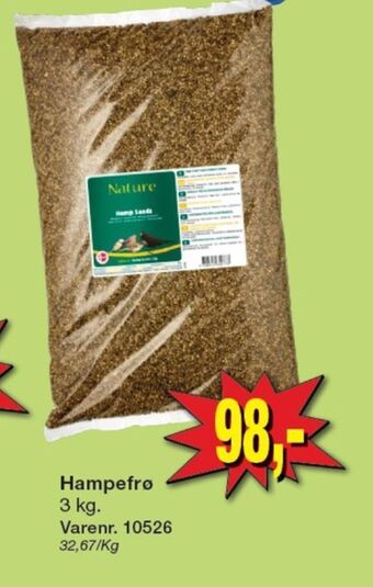 Harald Nyborg Nature hampefrø tilbud
