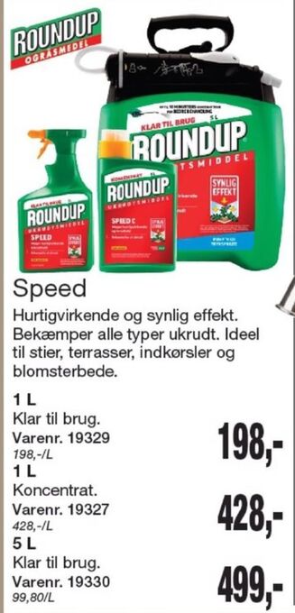 Roundup ukrudtsmiddel