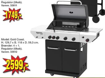 Harald Nyborg Baker grill gasgrill tilbud