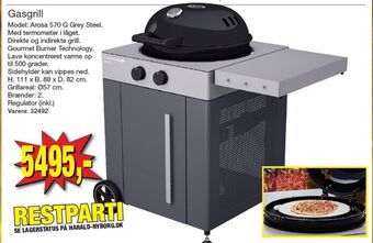 Harald Nyborg Outdoorchef gasgrill tilbud