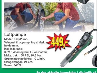 Harald Nyborg Grøn luftpumpe tilbud