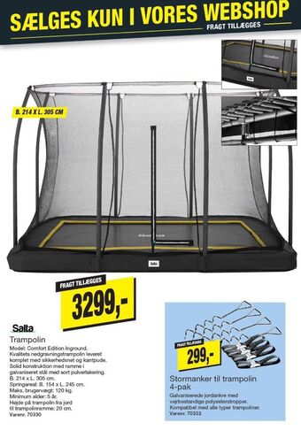 Harald Nyborg Salta trampolin tilbud