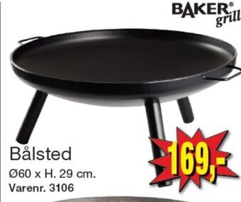 Harald Nyborg Baker grill bålsted tilbud