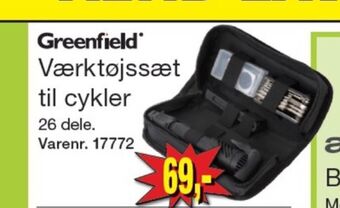 Greenfield cykelværktøj