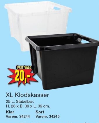 Harald Nyborg Plast team klodskasse tilbud