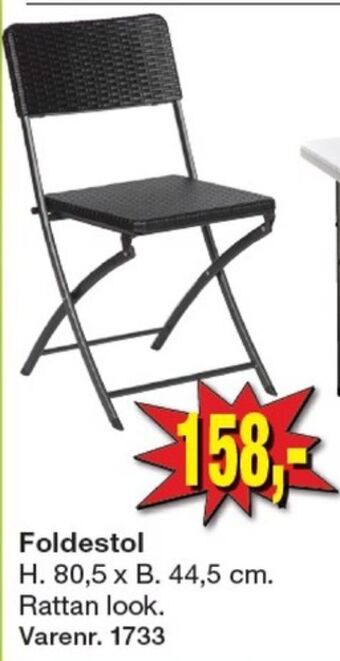Harald Nyborg Ukendt foldestol tilbud