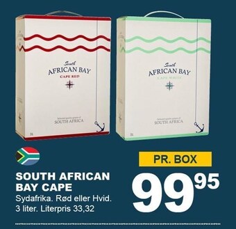 Let-Køb South african bay cape tilbud