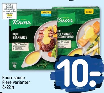 REMA 1000 Knorr sauce tilbud