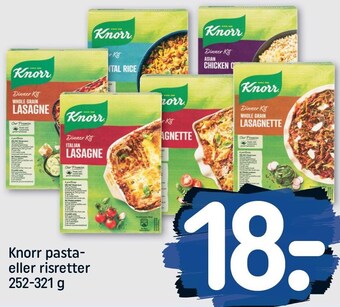 REMA 1000 Knorr pasta- eller risretter tilbud