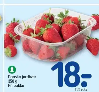 REMA 1000 Danske jordbær tilbud