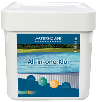 Harald Nyborg Waterhouse all-in-one klor 5 kg tilbud