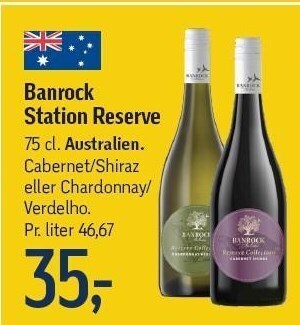 Føtex Banrock station reserve tilbud