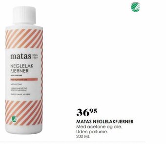 Matas MATAS NEGLELAKFJERNER tilbud