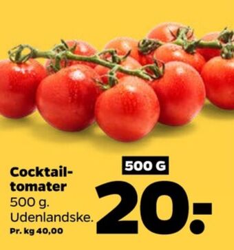 Netto Ukendt tomater tilbud