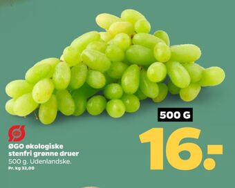 Netto Øgo vindruer tilbud