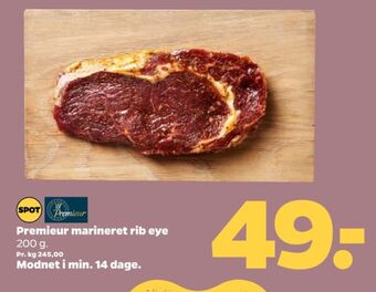 Netto Premieur ribeye tilbud