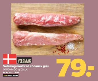 Netto Velsmag grisemørbrad tilbud