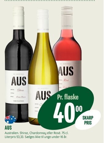Min Købmand Ukendt australsk rødvin tilbud