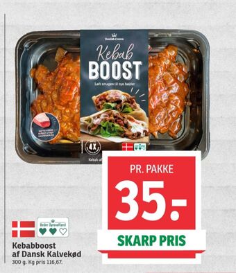Kebab boost kalvekebab