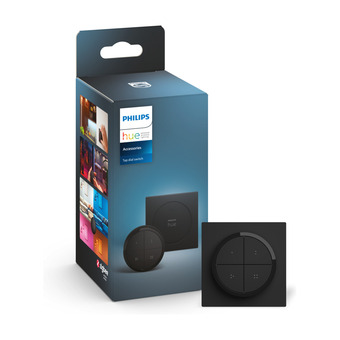 Power Philips hue tap dial kontakt sort tilbud