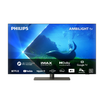 Power Philips 65 4k oled ambilight google tv 65oled808 tilbud
