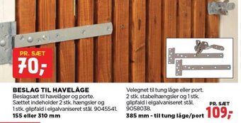 jem & fix BESLAG TIL HAVELÅGE tilbud