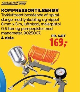 KOMPRESSORTILBEHØR