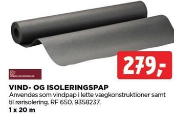jem & fix VIND- OG ISOLERINGSPAP tilbud