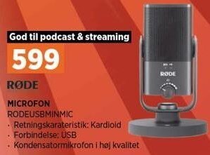 Power Røde microfon tilbud