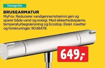 jem & fix BRUSEARMATUR tilbud