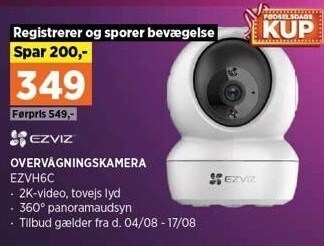 Power Ezviz overvågningskamera tilbud