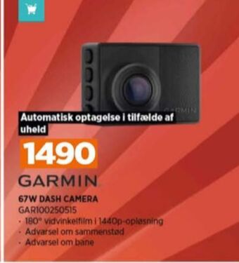 Power Garmin bilkamera tilbud
