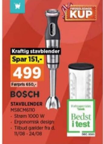 Power Bosch stavblender tilbud
