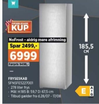 Power Liebherr fryseskab tilbud