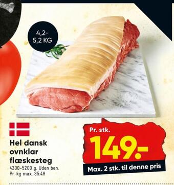 Bilka Ukendt flæskesteg tilbud