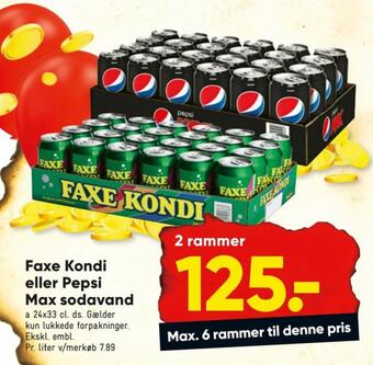 Bilka Pepsi max cola tilbud