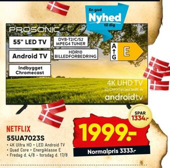 Bilka Prosonic tv tilbud