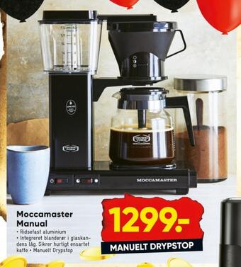 Bilka Moccamaster kaffemaskine tilbud