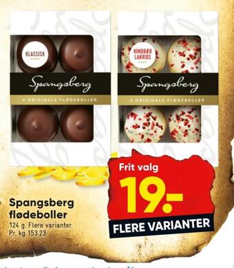 Bilka Spangsberg flødeboller klassisk tilbud