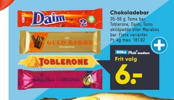 Bilka Daim chokoladebar tilbud