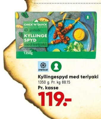 Chick n quick kyllingespyd