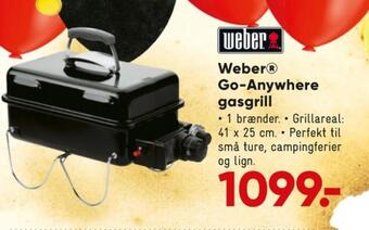 Bilka Weber gasgrill tilbud
