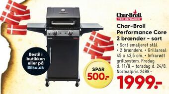 Bilka Charbroil gasgrill tilbud