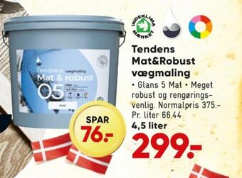 Bilka Tendens maling tilbud